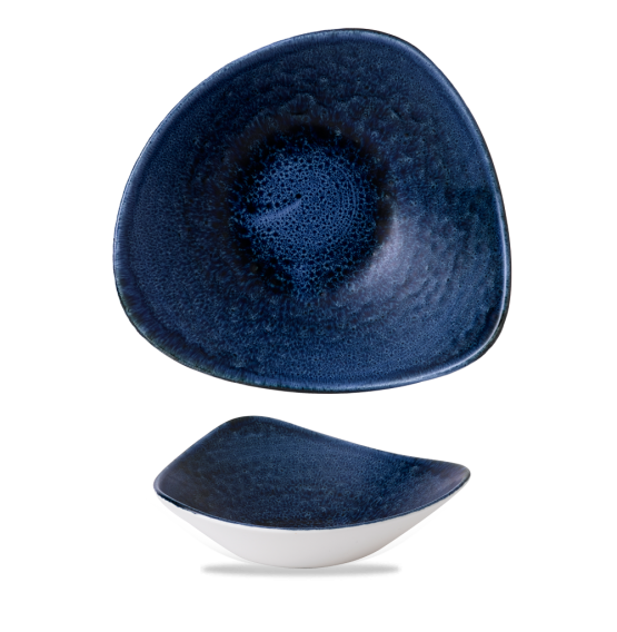 Plume Ultramarine Triangle Bowl